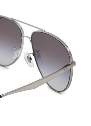 细节 - 点击放大 - RAY-BAN - Gunmetal Metal Pilot Sunglasses