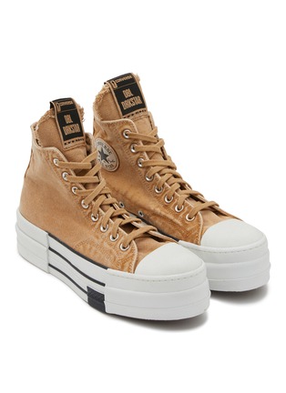 细节 - 点击放大 - RICK OWENS DRKSHDW - X CONVERSE 高帮运动鞋