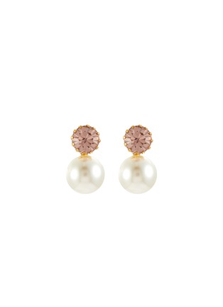 首图 - 点击放大 - JENNIFER BEHR - Ines Swarovski Crystal Faux Pearl Earrings