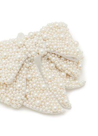 细节 - 点击放大 - JENNIFER BEHR - Bianca Artificial Pearl Bow Barrette