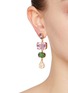 模特儿示范图 - 点击放大 - JENNIFER BEHR - Alyssa Swarovski Crystal Drop Earrings