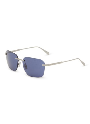 首图 - 点击放大 - BULGARI - Octo Titanium Finnsimo Rectangle Sunglasses