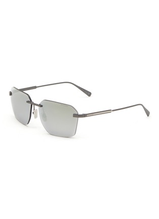 首图 - 点击放大 - BULGARI - Octo Titanium Finnsimo Rectangle Sunglasses