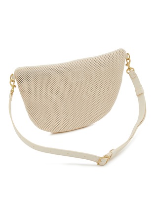 细节 - 点击放大 - CLARE V. - Grande Perforated Leather Fanny Bag