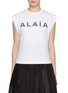 正面 -点击放大 - ALAÏA - LOGO 飞袖 T 恤