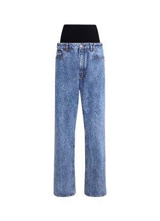 首图 - 点击放大 - ALAÏA - Waistband Acid Wash Denim Jeans