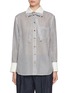 首图 - 点击放大 - ZIMMERMANN - Illustration Striped Cotton Silk Shirt