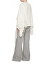 背面 - 点击放大 - ERMANNO SCERVINO - Cashmere Lace Cape