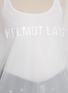  - HELMUT LANG - LOGO 网眼 T 恤