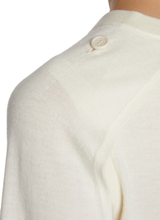  - HELMUT LANG - 切割肩运动衫