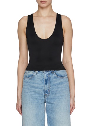 首图 - 点击放大 - GOOD AMERICAN - Scuba Scoop Tank Top