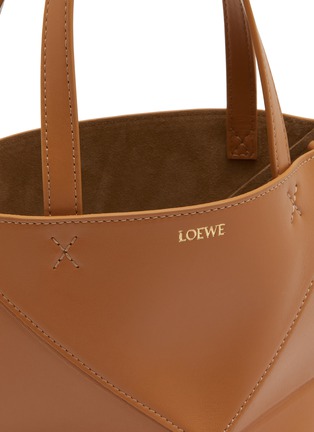 细节 - 点击放大 - LOEWE - Mini Puzzle Fold Leather Tote Bag