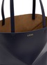 细节 - 点击放大 - LOEWE - Medium Puzzle Fold Leather Tote Bag