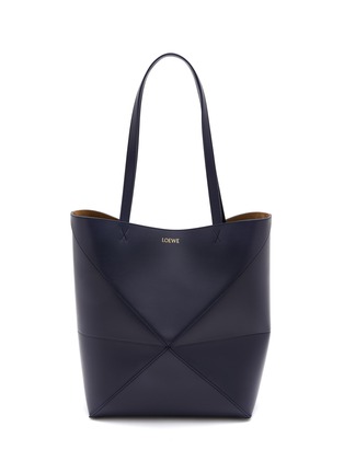 首图 - 点击放大 - LOEWE - Medium Puzzle Fold Leather Tote Bag