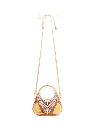 细节 - 点击放大 - JUDITH LEIBER - Bust Bikini Shoulder Bag — Gold