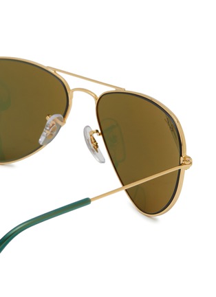 细节 - 点击放大 - RAY-BAN - Mirror Pilot Lens Sunglasses