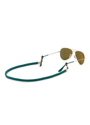 模特儿示范图 - 点击放大 - RAY-BAN - Mirror Pilot Lens Sunglasses