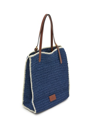 细节 - 点击放大 - ANYA HINDMARCH - Ever Ready Raffia Tote Bag