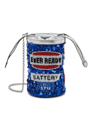 首图 - 点击放大 - ANYA HINDMARCH - Mini Ever Ready Sequined Recycled Satin Bucket Bag