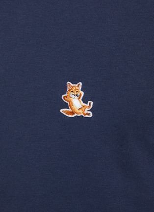  - MAISON KITSUNÉ - 狐狸刺绣 T 恤