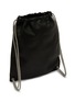 细节 - 点击放大 - RICK OWENS - Leather Drawstring Backpack