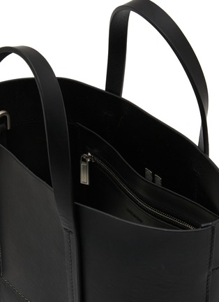 细节 - 点击放大 - RICK OWENS - Mini Shopper Leather Tote Bag