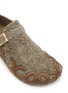 细节 - 点击放大 - LOEWE - Rise Buckle Slip On Brushed Suede Loafers