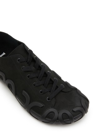 细节 - 点击放大 - LOEWE - Rise Leather Lace Up Sneakers