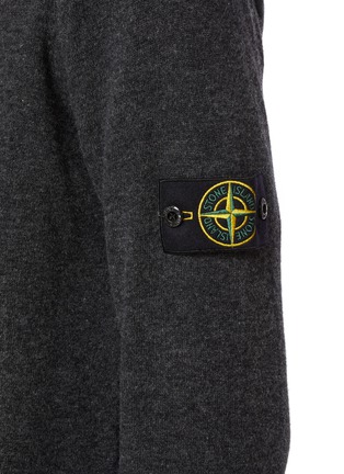  - STONE ISLAND - 羊毛针织开衫