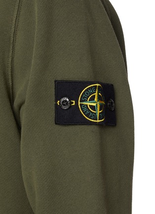  - STONE ISLAND - 棉质连帽卫衣