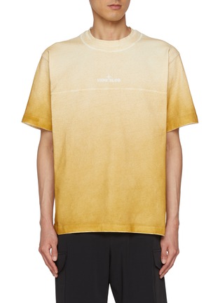 首图 - 点击放大 - STONE ISLAND - Oxide Spray Cotton Jersey T-Shirt