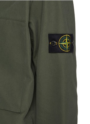  - STONE ISLAND - 口袋饰衬衫式夹克