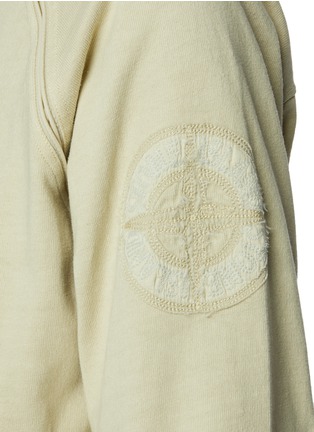  - STONE ISLAND - LOGO 刺绣纯棉套头衫