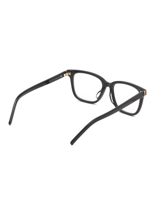 模特儿示范图 - 点击放大 - SAINT LAURENT - Acetate Round Optical Glasses