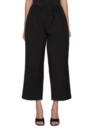 首图 - 点击放大 - BIYAN - Elasticated Waistband Cropped Pants