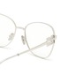 细节 - 点击放大 - MIU MIU - Metal Square Optical Glasses