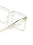 细节 - 点击放大 - PRADA - Acetate Rectangle Glasses