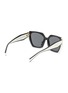 模特儿示范图 - 点击放大 - PRADA - Acetate Pillow Sunglasses