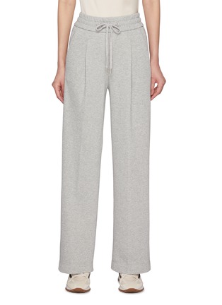 首图 - 点击放大 - PESERICO - Elastic Drawstring Waist Straight Leg Track Pants