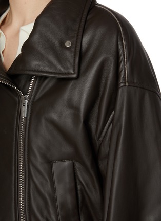  - PESERICO - Monili Shoulder Leather Jacket