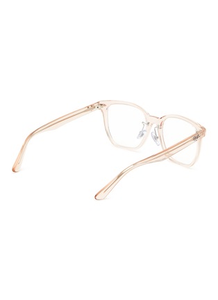 模特儿示范图 - 点击放大 - RAY-BAN - Acetate Round Optical Glasses