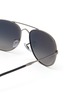 细节 - 点击放大 - RAY-BAN - Aviator Gunmetal Sunglasses