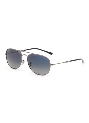 首图 - 点击放大 - RAY-BAN - Aviator Gunmetal Sunglasses