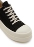 细节 - 点击放大 - RICK OWENS DRKSHDW - Double Bumper Denim Low Top Men's Sneakers