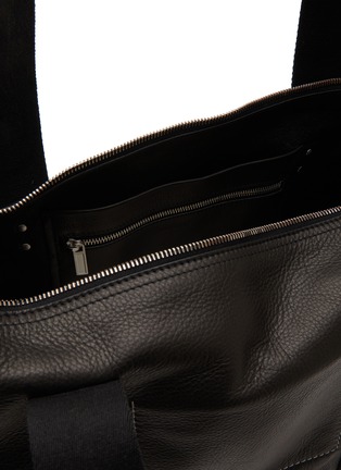 细节 - 点击放大 - RICK OWENS - Trolley Leather Crossbody Bag