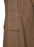  - DRIES VAN NOTEN - 系带格纹西装外套