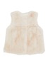 首图 - 点击放大 - YVES SALOMON - Rex Rabbit Fur Kids' Gilet