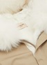 细节 - 点击放大 - YVES SALOMON - Rabbit Fur Fox Fur Hood Kids' Parka