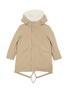 首图 - 点击放大 - YVES SALOMON - Rabbit Fur Fox Fur Hood Kids' Parka