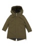 首图 - 点击放大 - YVES SALOMON - Fox Lined Cotton Parka